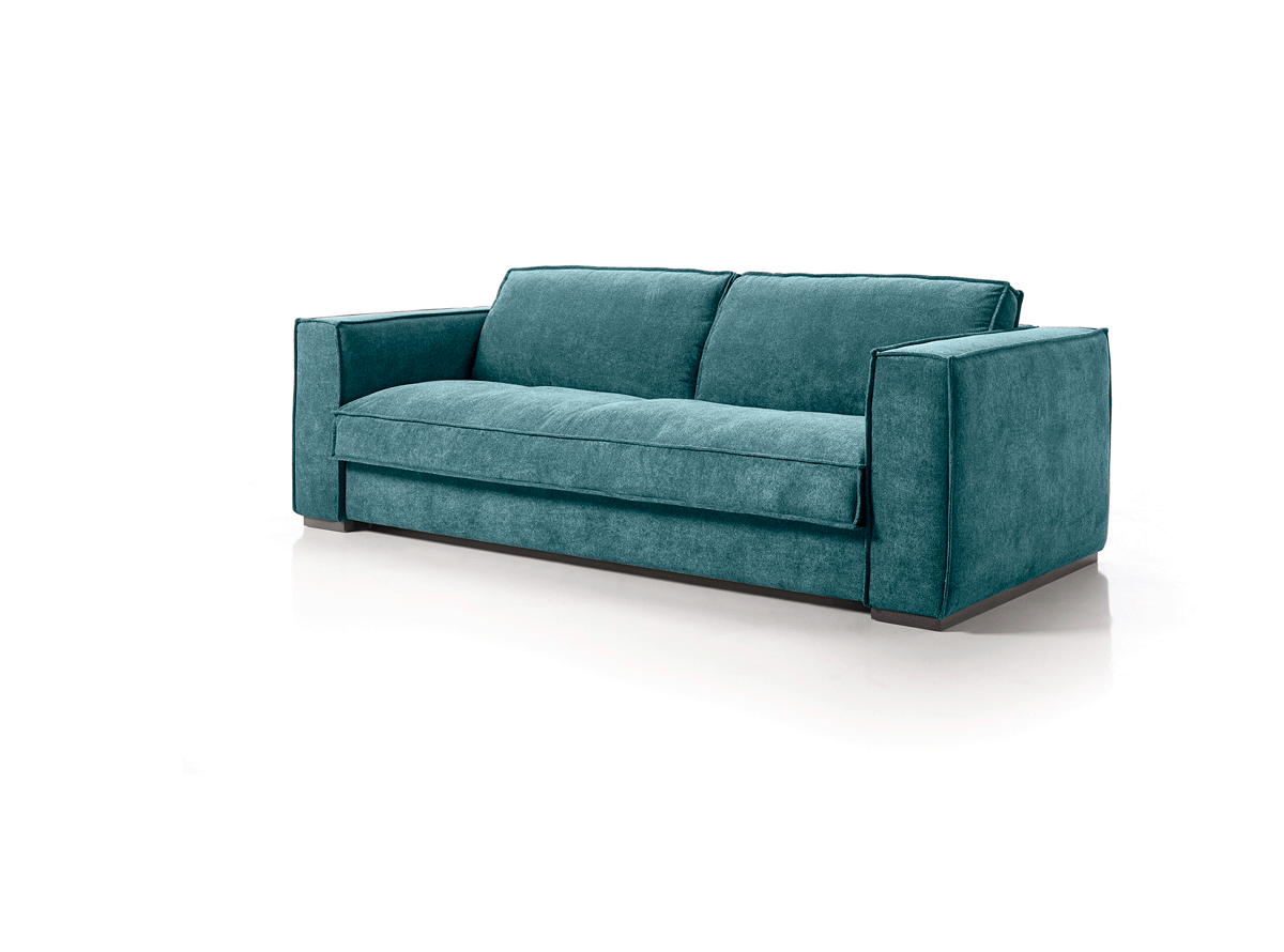 Sofa cama tapizado en tela DIMAS 1