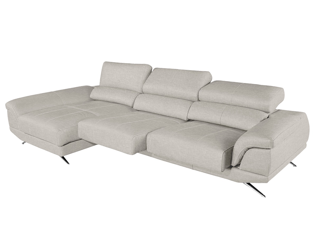 sofa chaise longue tela niesky 1