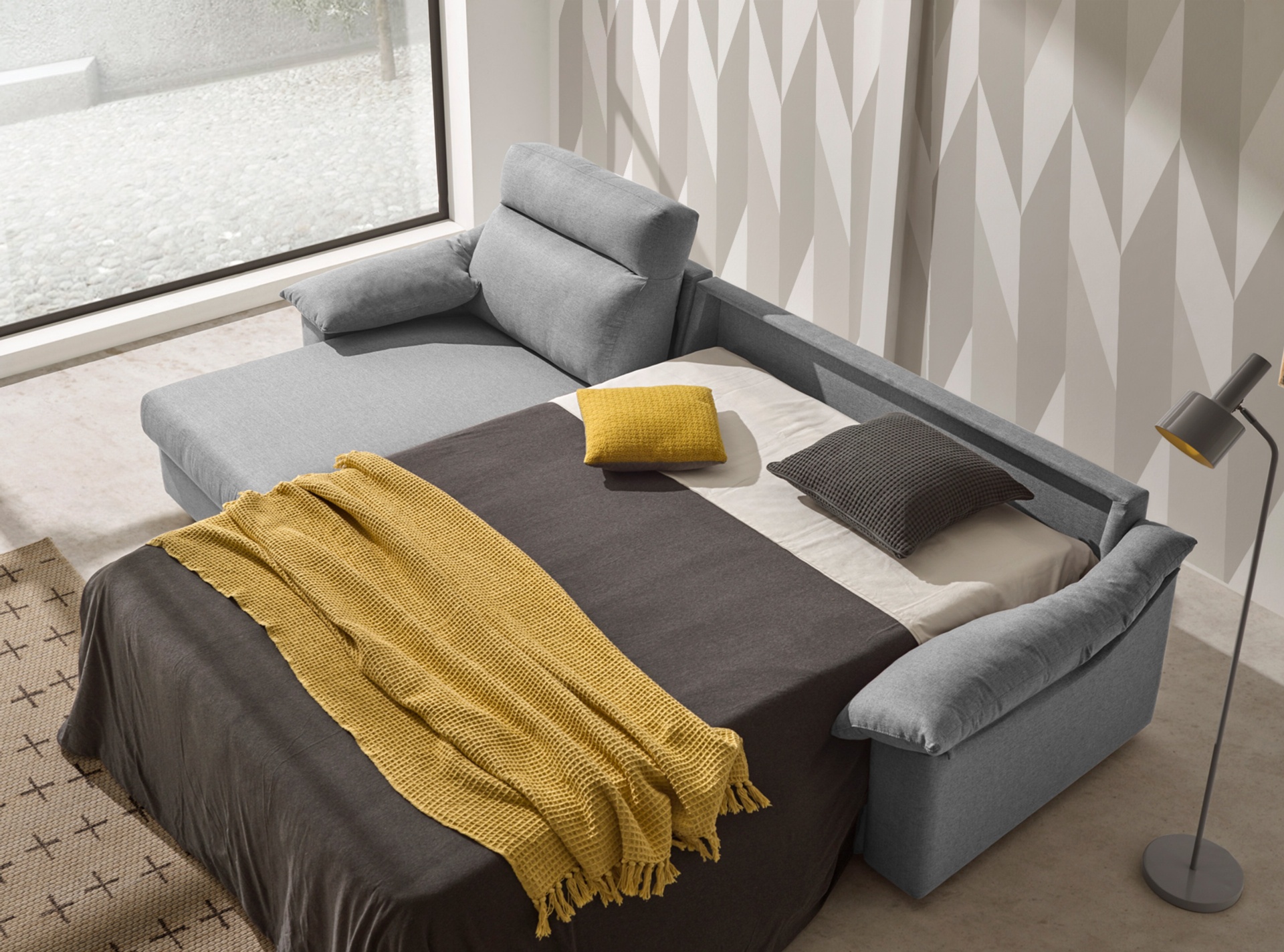 Sofa cama tapizado CARES-D 1