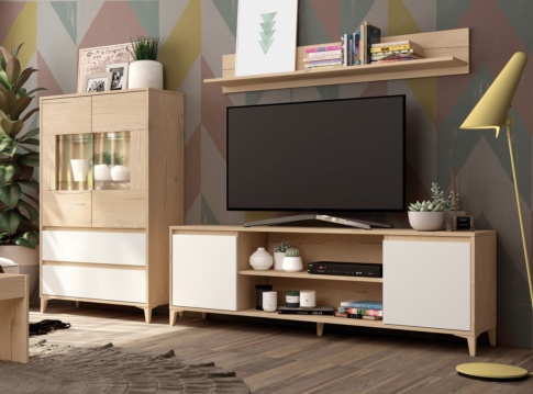 Mueble TV Daven - Polque - venta online - Mueble salón barato pequeño