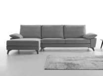 Chaise longue visto de frente izquierda