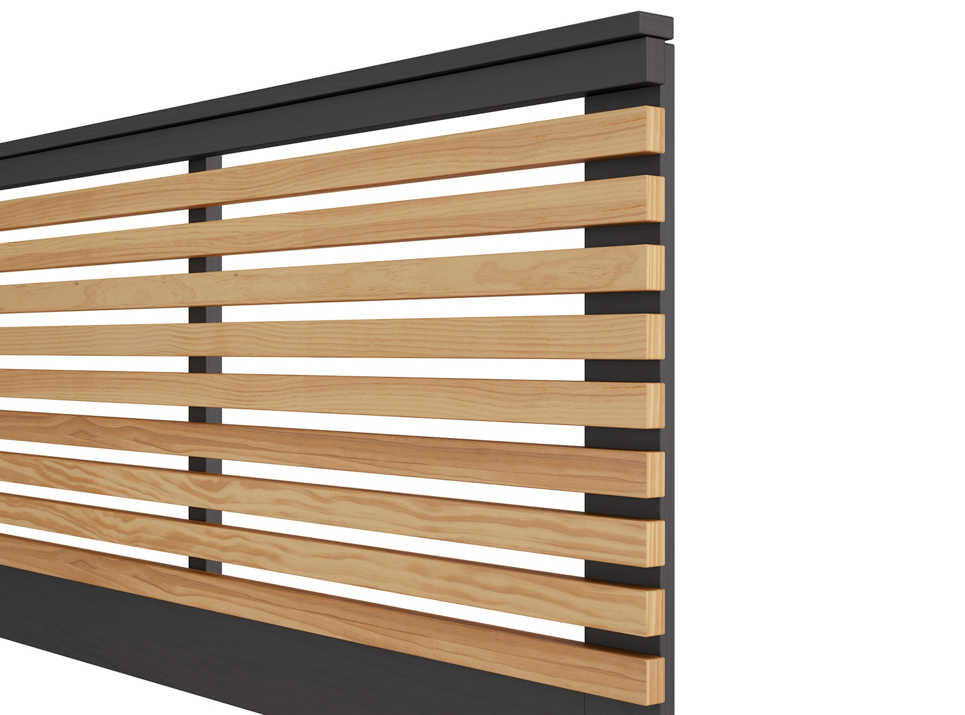 Cabecero de madera en listones ABASI N 2
