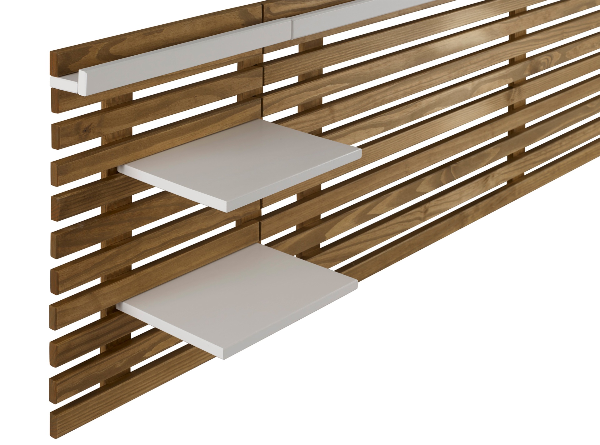 Cabecero de madera maciza de pino LUBAZNI 2