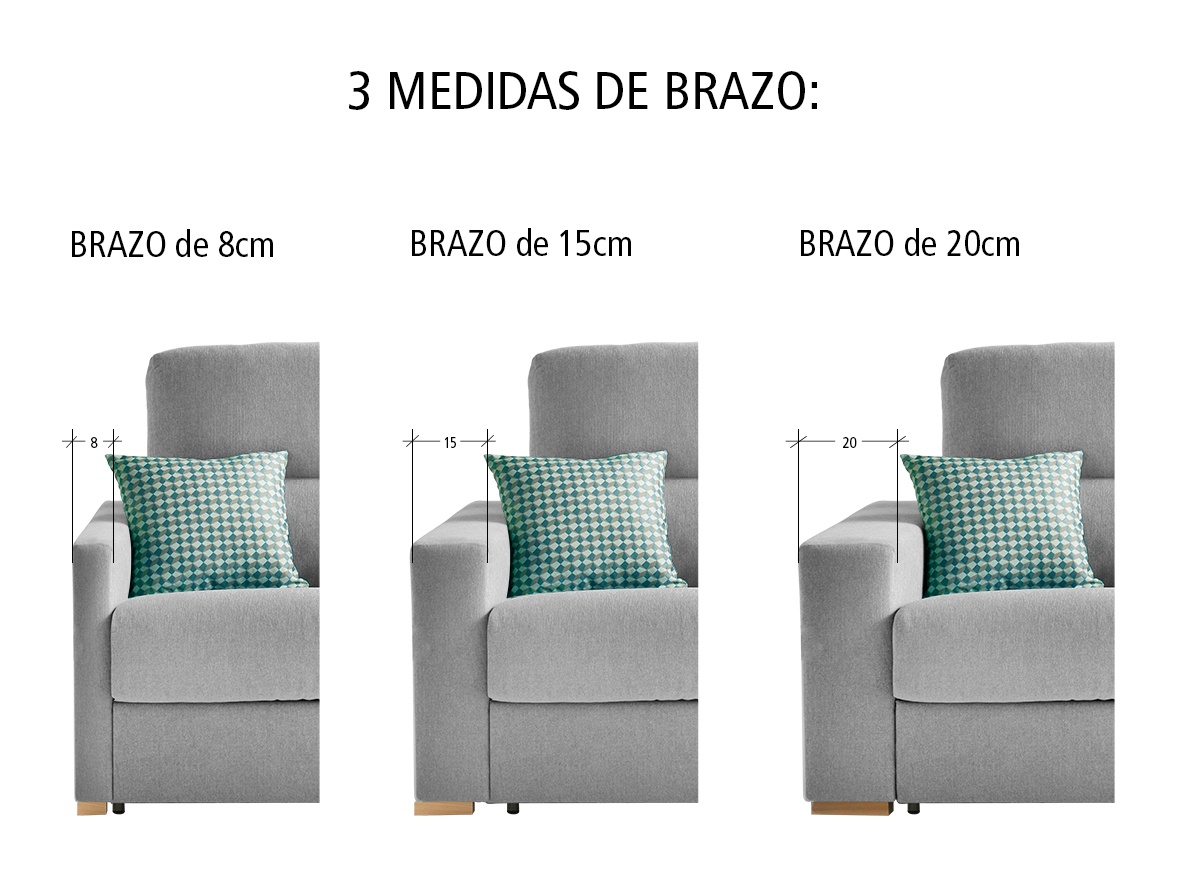 Sofa cama con dos camas individuales PAPILLON 2