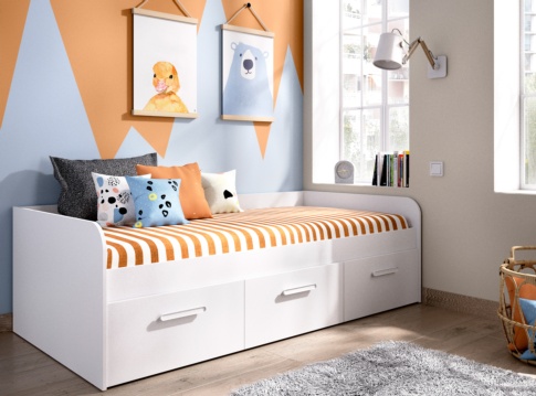 Cama nido infantil con 3 cajones RIMASI