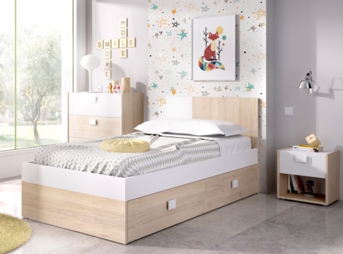 Dormitorio juvenil completo modelo J06