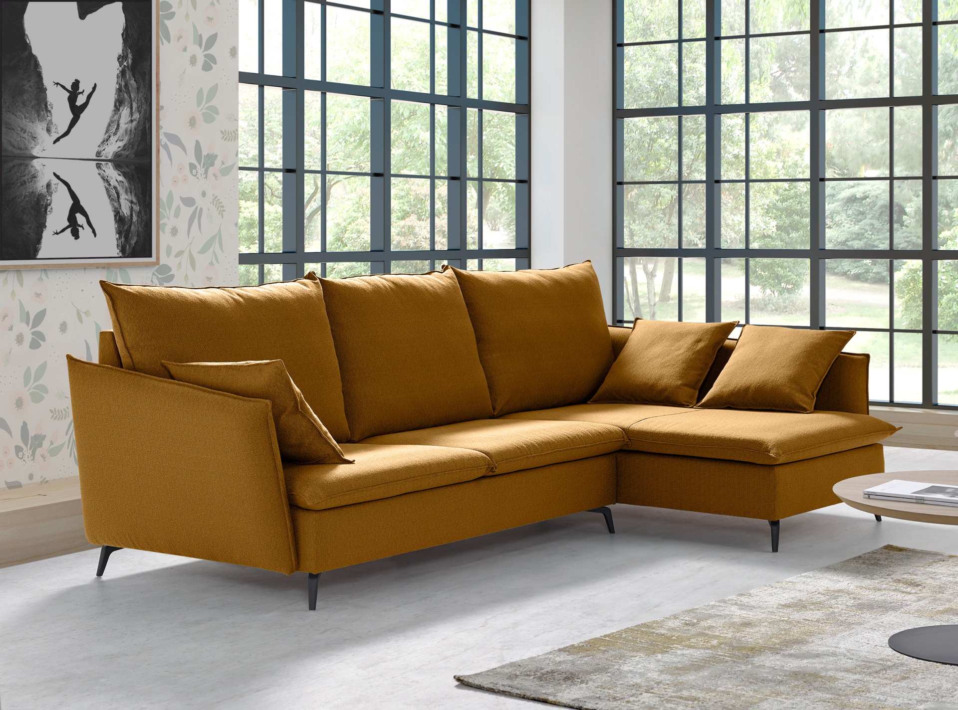 sofa chaise longue megacles-c 