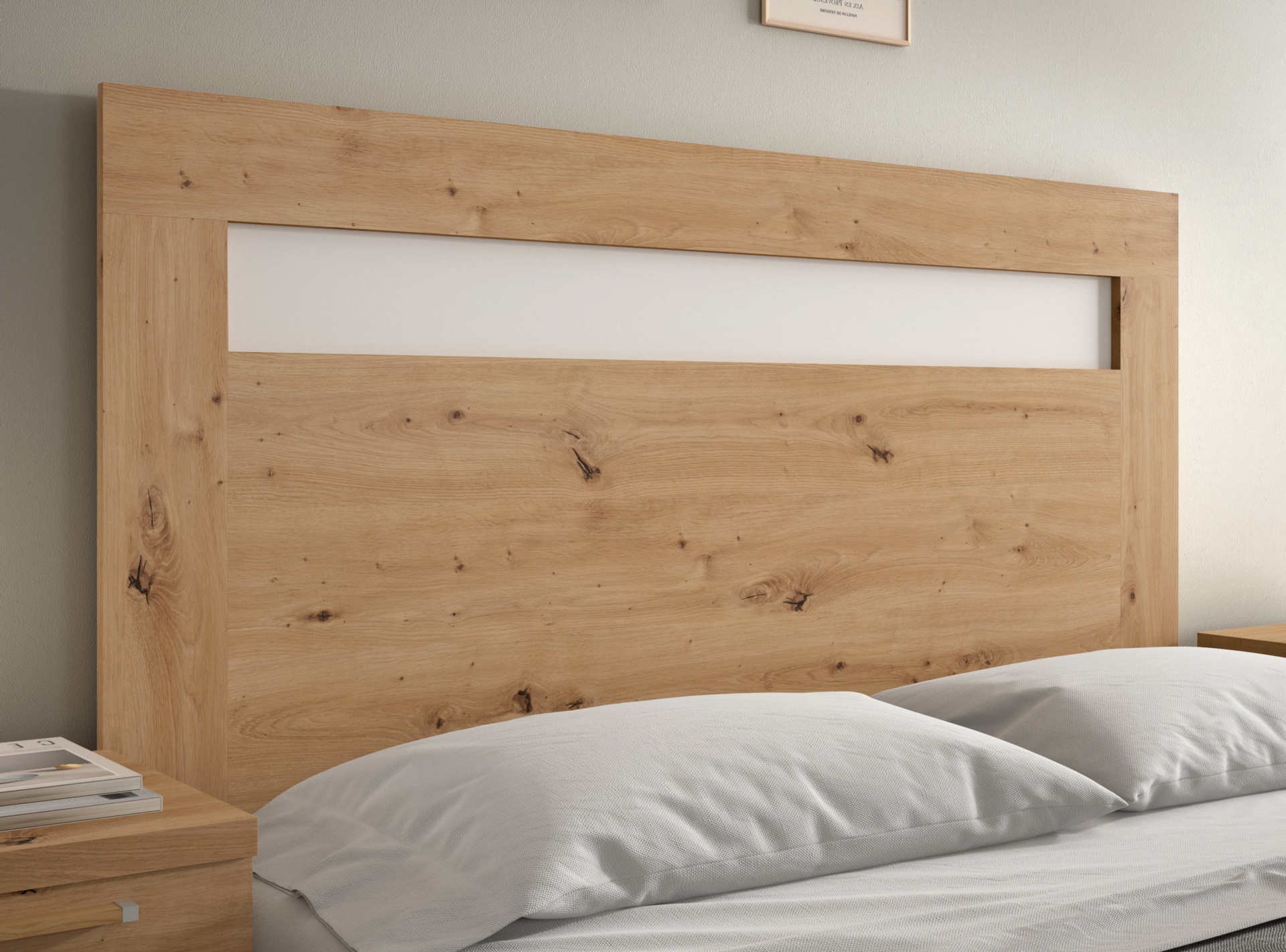 Cabecero con efecto madera NEW CALAU V