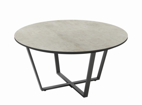 MESA PLEGABLE REDONDA CHAPA ALFA – GGB Decor