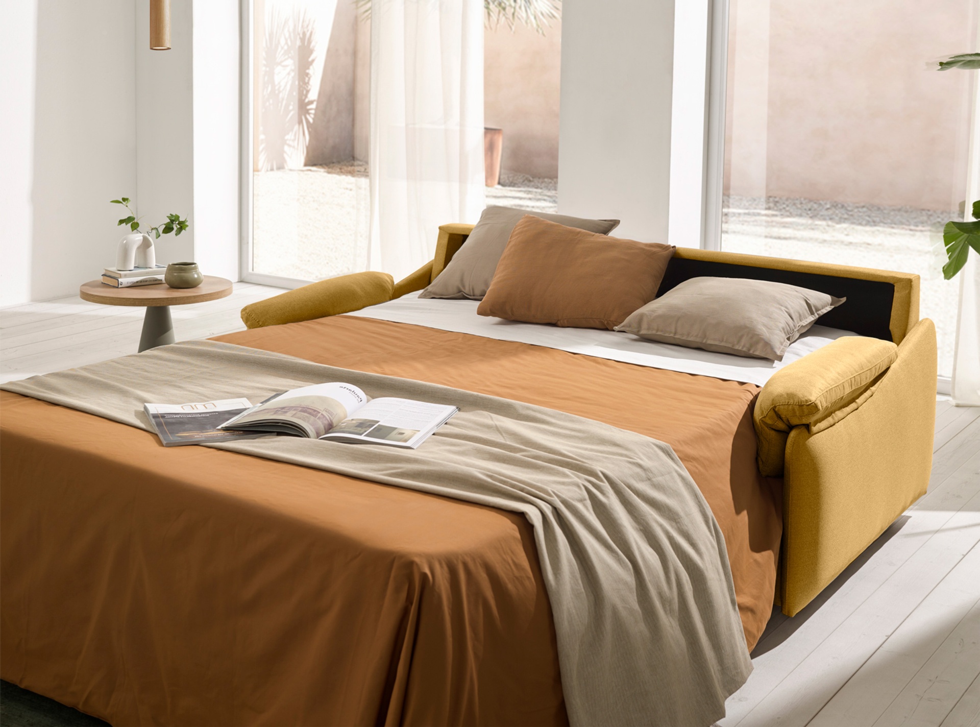 Sofa cama de 175cm de ancho ZAZU 2