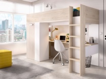 Blanco, natural y alistonado